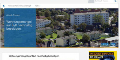 Wohnungsbau auf Sylt - Webseite der Piratenpartei