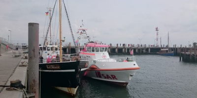 Ausflugsschiff Gret Paluucca kollidiert auf Sylt mit Hafenmauer - vier Verletzte