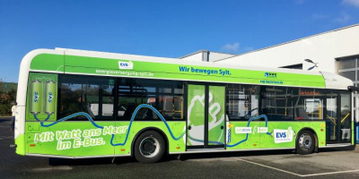 SVG Sylt betreibt ersten E-Bus in Schleswig Holstein