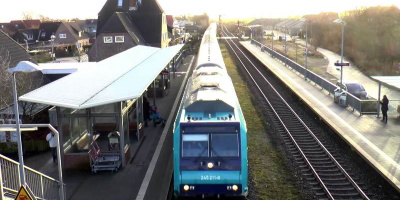 Schleswig-Holstein gibt Millionenbetrag für Sylt Zugstrecke