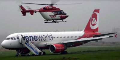 Video: Flugzeug auf Sylt über Landebahn hinausgeschossen