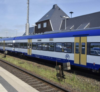 Fahrradmitnahme im Zug von/nach Sylt ab Freitag begrenzt