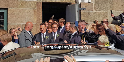 Sylt Hochzeit von Guido Maria Kretschmer mit vielen Promis