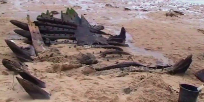 Archäologen untersuchen vor Sylt entdecktes Schiffswrack