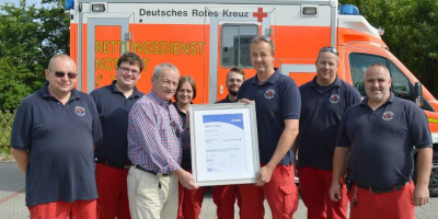 Westerländer DRK-Rettungsdienst erhielt Qualitätssiegel des TÜV Nord
