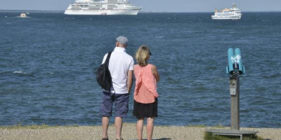 Kreuzfahrtschiff MS Europa 2 besucht Sylt zum ersten Mal