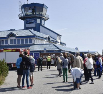 Großalarm am Sylter Flughafen - Bma meldete Feuer 