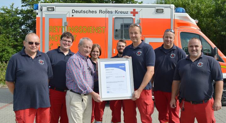 DRK Rettungsdienst Westerland/Sylt ausgezeichnet