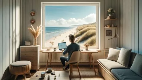 Homeoffice auf Sylt: Zuhause arbeiten oder lieber im Coworking Space?