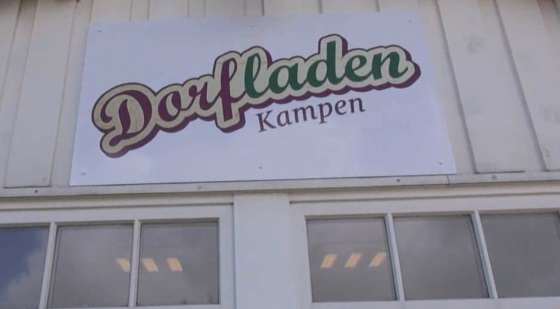 Der neue Dorfladen in Kampen