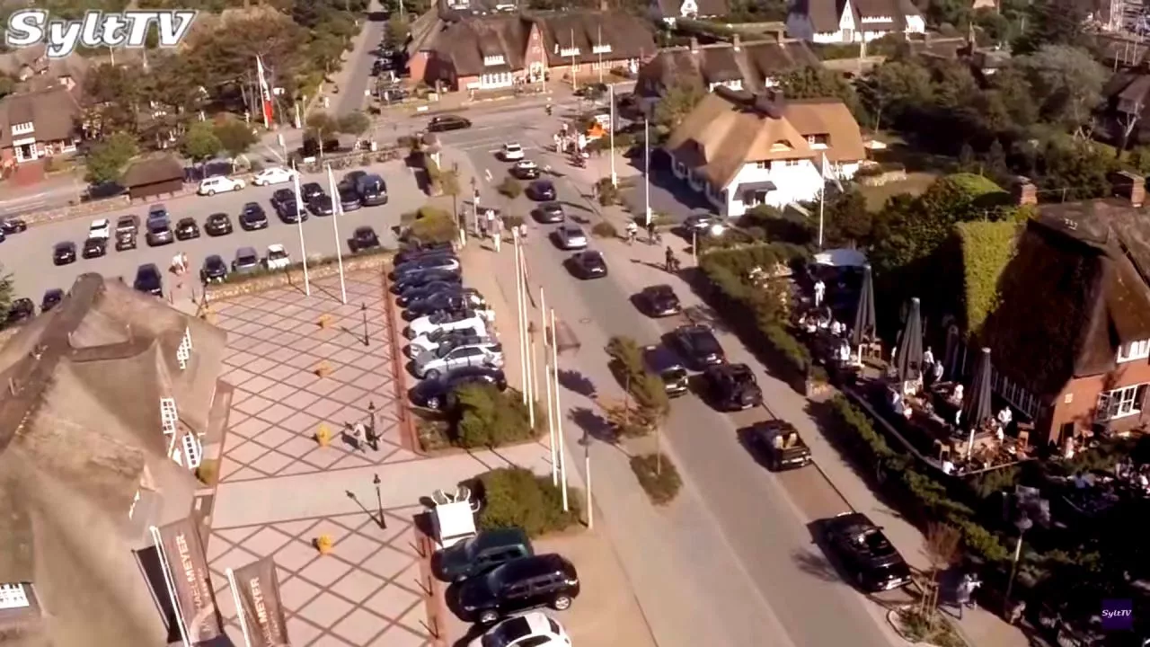 Der Strönwai in Kampen/Sylt war heute Ziel von Sachbeschädigungen