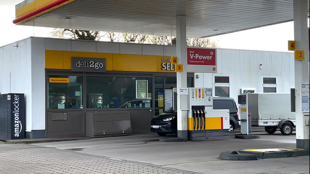 Shell Tankstelle Westerland auf Sylt