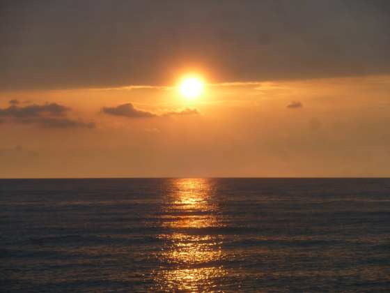 Sonnenuntergang an der Sansibar auf Sylt