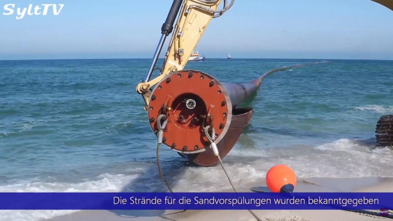 Sandvorspülungen 2022 auf Sylt kosten 12 Millionen Euro