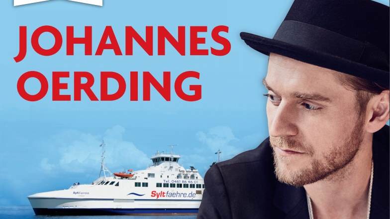 Johannes Oerding spielt live auf der Nordsee