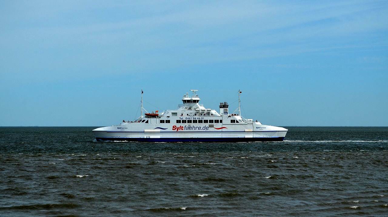 Die maritime Anreise mit dem PKW nach Sylt geht nur mit der SyltExpress