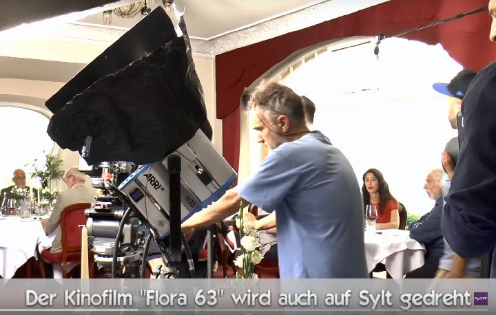Sylt ist Drehort für den int. Film Flora63