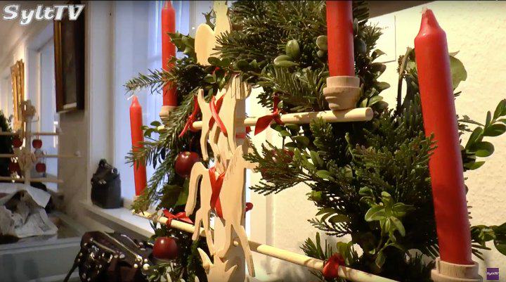 Der Jöölboom ist der Weihnachtsbaum auf Sylt und der Friesen im Allgemeinen