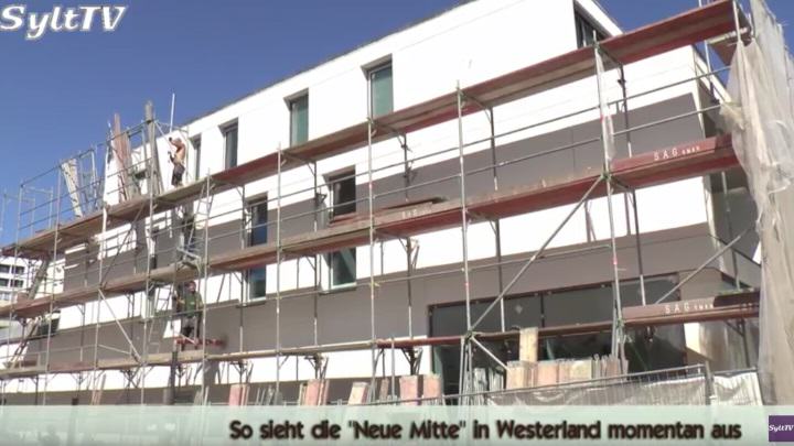 Neue Mitte Westerland macht gute Baufortschritte