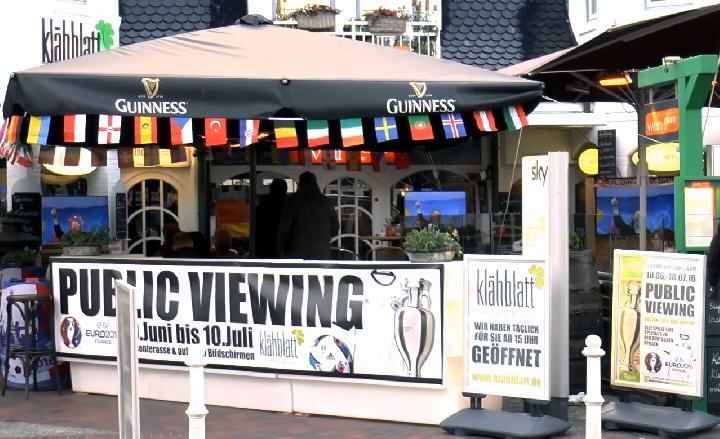 Public Viewing in Westerland